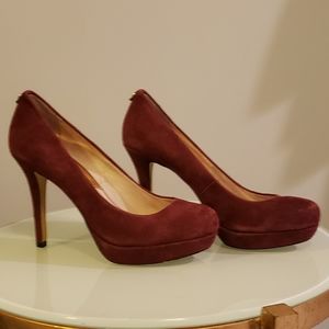 MICHAEL by Michael Kors York Suede Heels